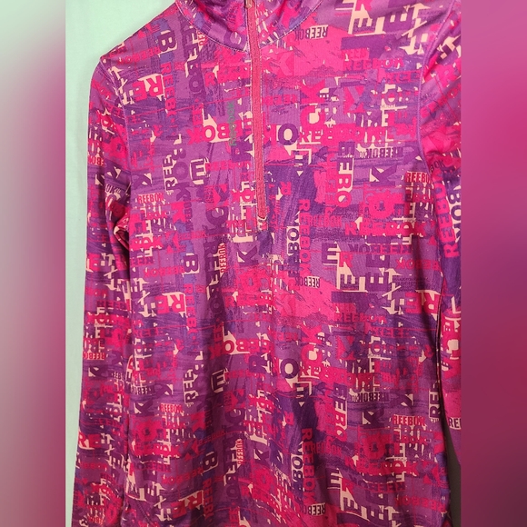 Reebok activewear 3/4 Zip Pullover sweater with thumb holes - Women's XS - Picture 2 of 5